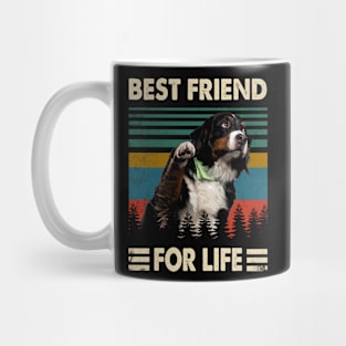 Best Friends For Life Bernese Tee for Canine Admirers Mug